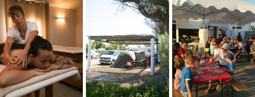 Les services du Camping