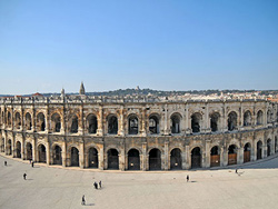 The arenas of Nimes